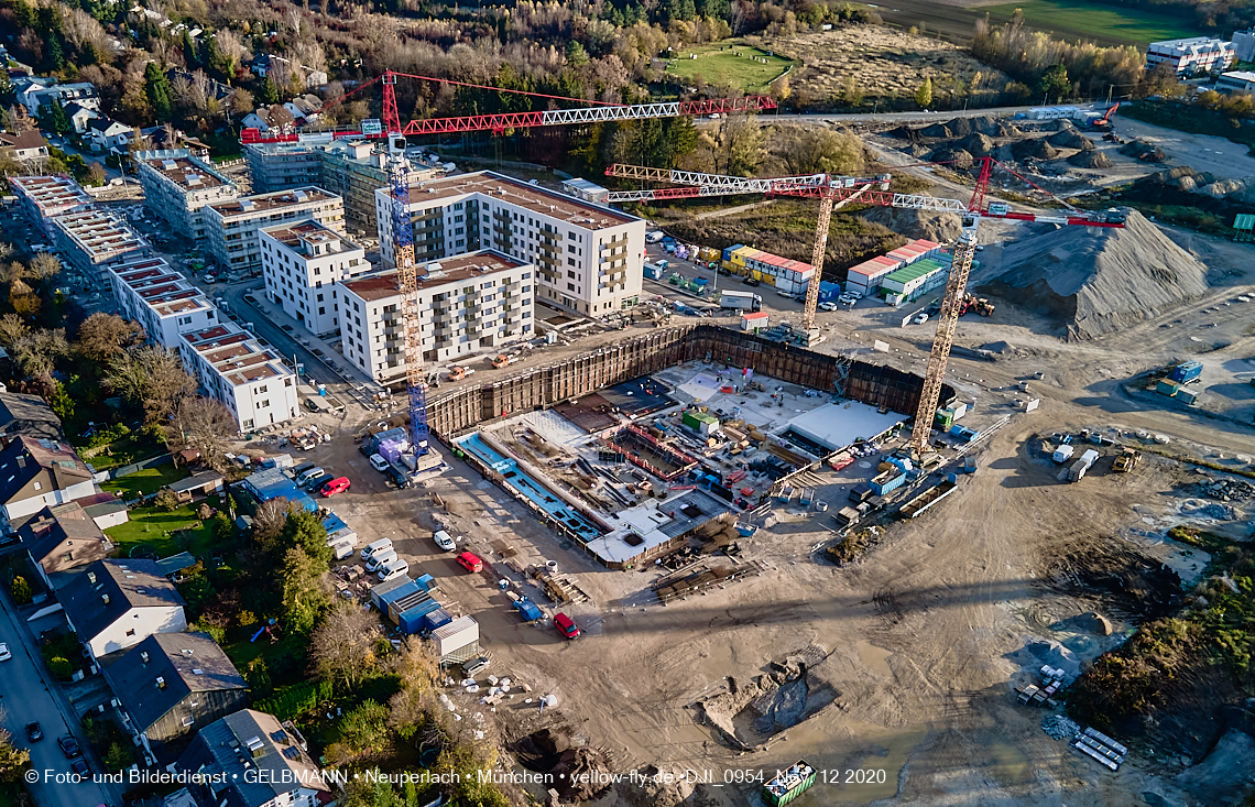 12.11./09.11.2020 - Piederstorfer Gelände und Alexisqaurtier am Karl-Marx-Ring in Neuperlach